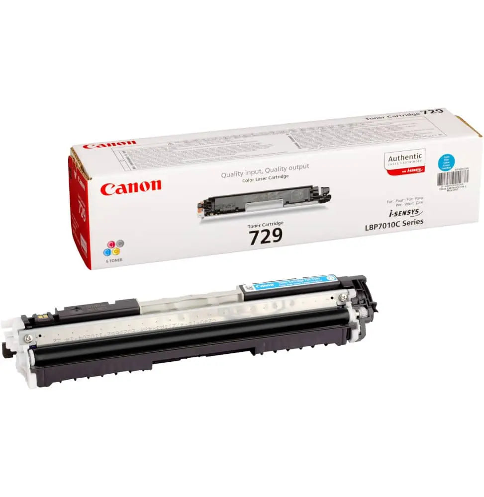 Canon 729 Cyan – Toner Canon d’origine (4369B002AA) Connecto.ma